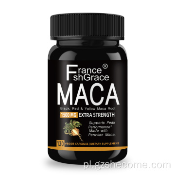 Organiczny suplement MACA Popraw kapsułki korzeniowe wytrzymałościowe MACA